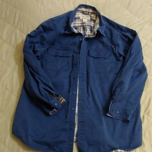 Mens long sleeve winter shirt